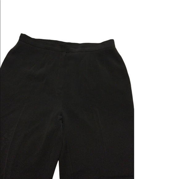 Kasper Single Button Black Pant Suit - Picture 4 of 6